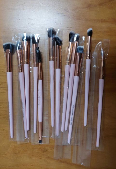 Kit 12 Pincéis Maquilhagem boa qualidade