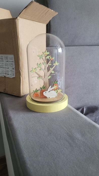 Led wielkanocny ozdoba w szkle nowy