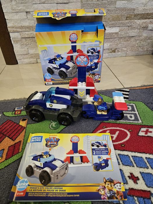 Klocki Mega Blocks Psi Patrol Chase z motorem