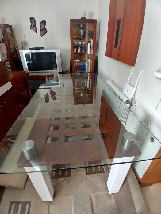 Mobília sala de jantar + sala de estar + móvel pequeno