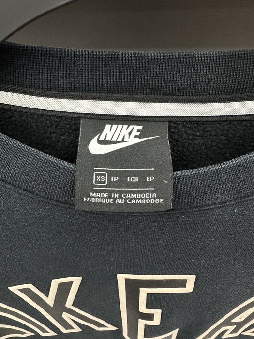 Винтажний свитшот nike кофта худи big logo sweatshirt