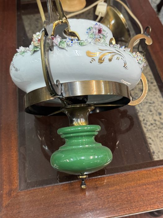 Candeeiro de porcelana