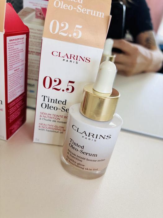 Oleo serum Clarins nowy kolor 02,5