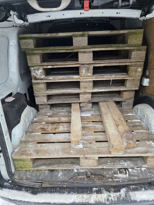 Opał palety pocieta na 19cm do 23 cm idealne do palenia