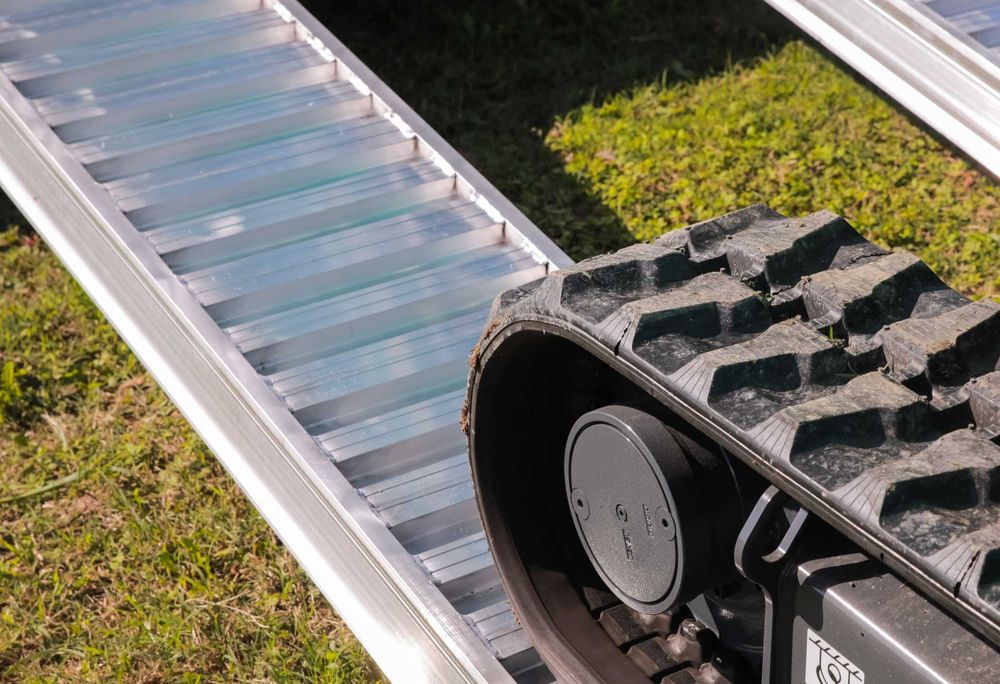 Najazdy Aluminiowe 4,5m 4,7t cert CE/Gwarancja/Dostawa 0zł