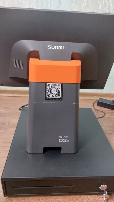 POS Термінал SUNMI D2s, Каса, Торгове обладнання. Комп'ютер.