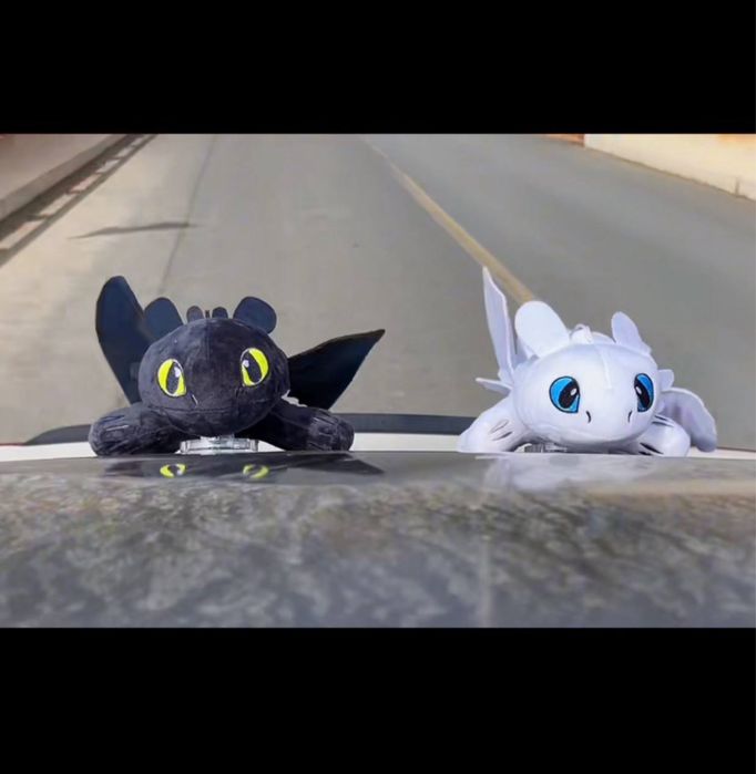 Дракон Беззубик на авто! Аксессуар на автомобиль