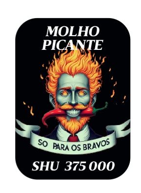 SO PARA OS BRAVOS - Molho Picante