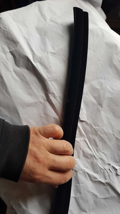 PANDA Fiat borracha raspador vidro porta novo