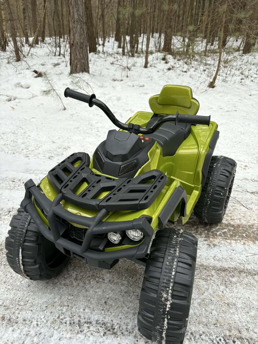 Elektryczny quad na akumulator ATV Zielony dla dziecka