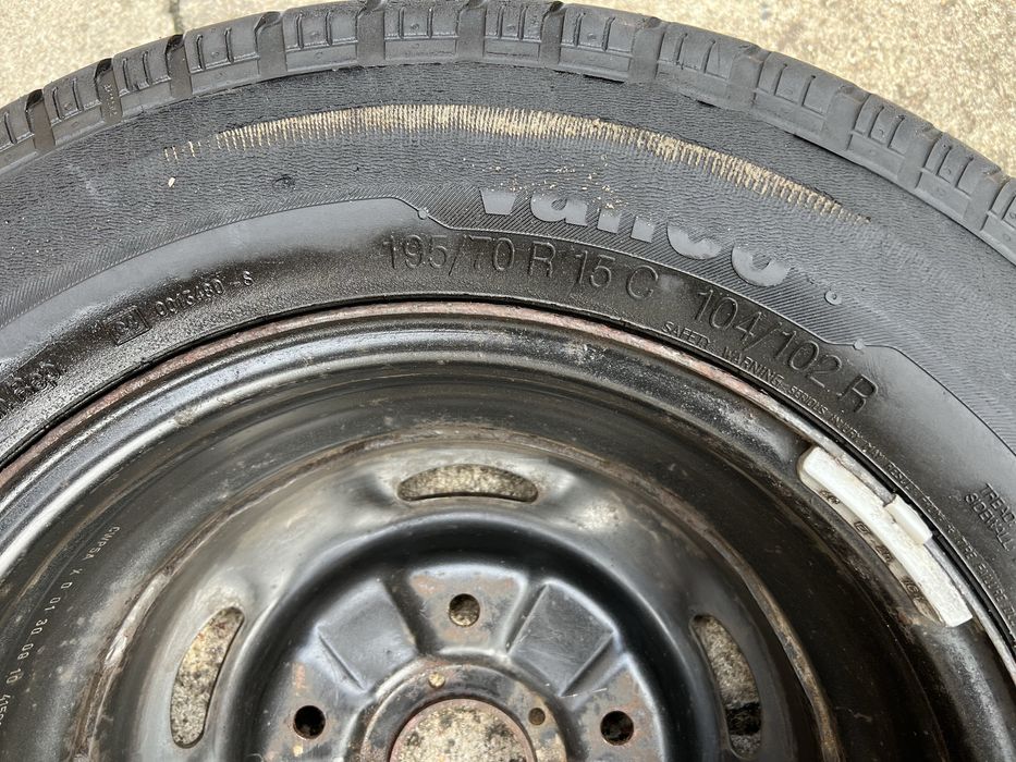 Felga Stalowa 15” Ford Transit MK6 MK7