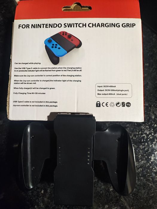 Nintendo switch Joycon charging grip