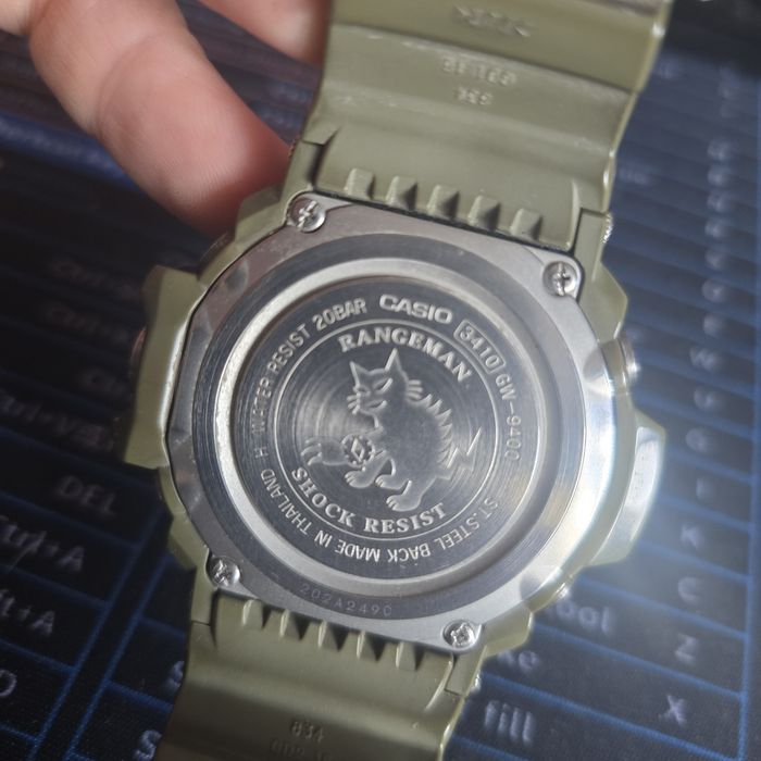 Годинник casio g-shock Rangeman  gw-9400-3
