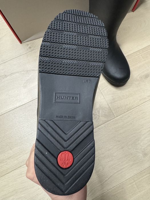 Hunter nowe kalosze ocieplane 40/41 czarne