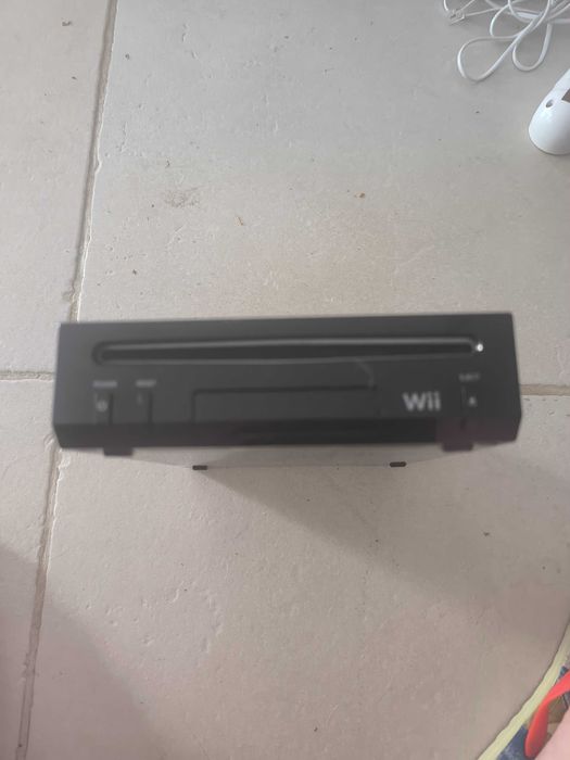 Wii com acessórios mais jogos