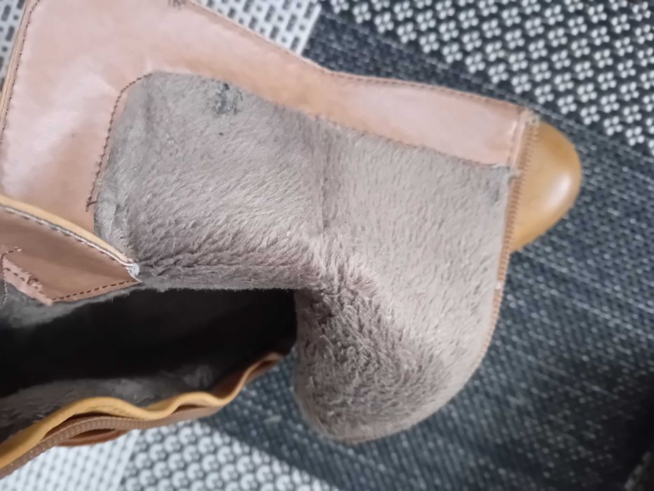 Kozaki botki ocieplana