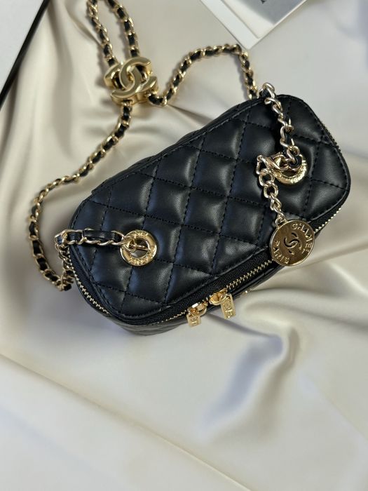 Сумка Chanel Lambskin женская сумка шанель клатч боченок кроссбоди топ