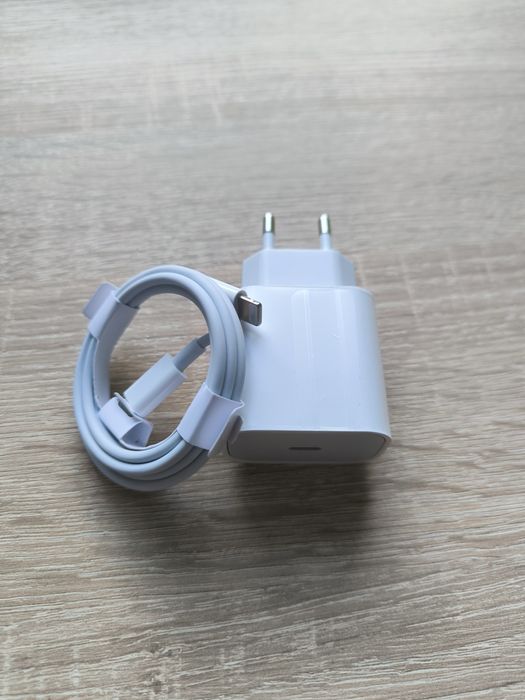 NOWY ZESTAW Ładowarka 20W do telefonu + kabel Lightning