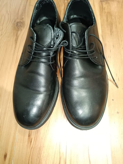 Półbuty męskie Lanetti czarne roz 40