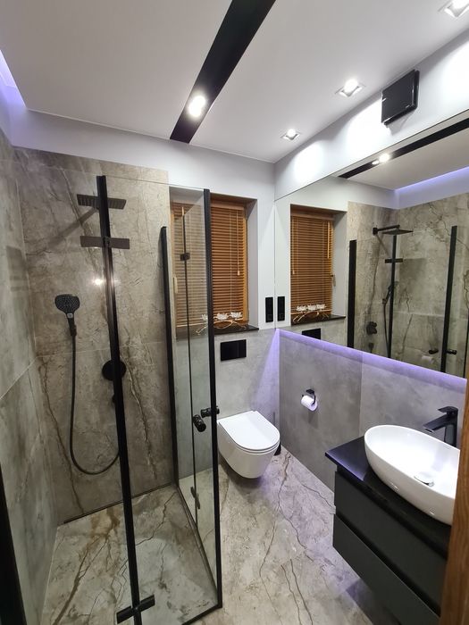 Wykończenia wnętrz,płytkarz,glazurnik łazienki