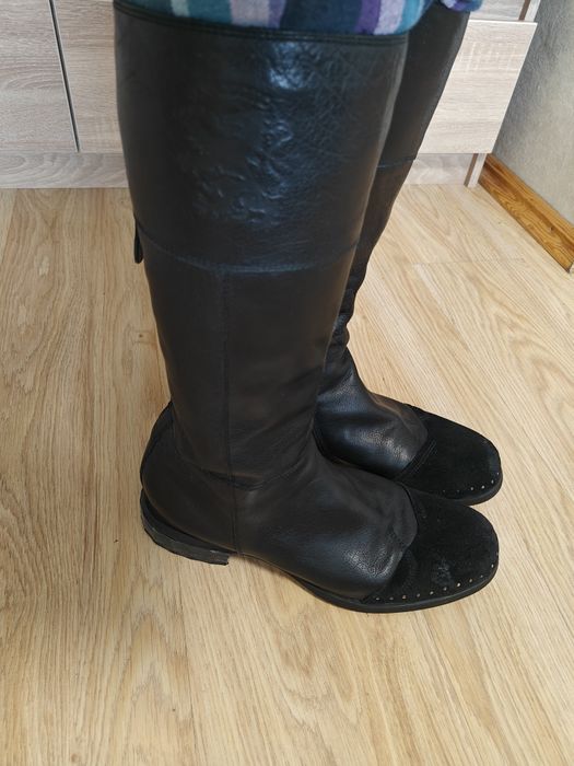 Чоловічі шкіряні сапоги 45 р