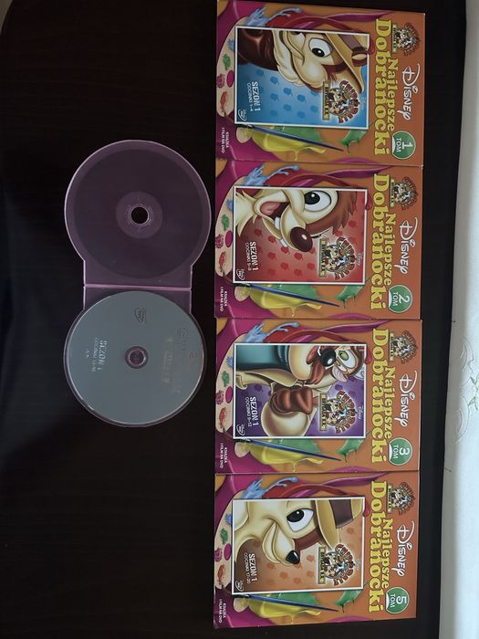 Zestaw bajek DVD Chip i Dale Brygada RR (Sezon 1) – Najlepsze Dobranocki