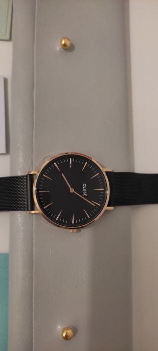 Zegarek damski CLUSE Bocho Chic Black