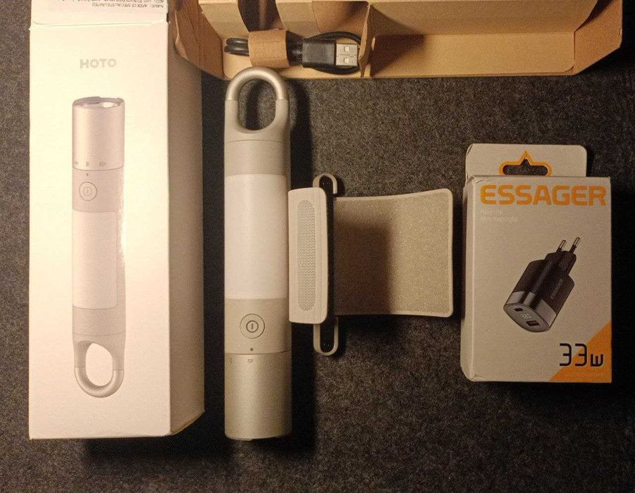 Фонарь HOTO Duo с потрясающим светом Магнит Режим свечи