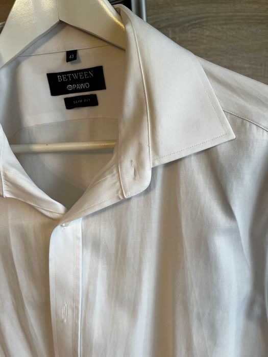 Koszula biała Pawo 43 slim