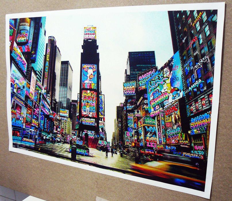 Quadro/tela do artista Ches – “Vandalism in New York II” (2019)