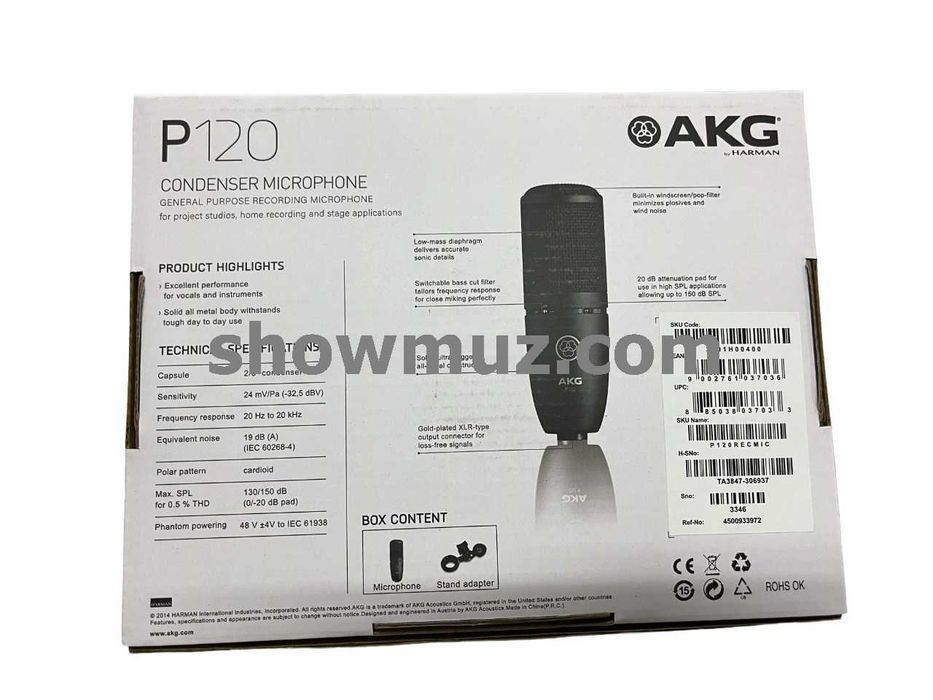 Мікрофон AKG P120 НОВИЙ в наявності