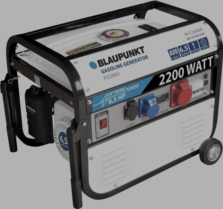 Генератор бензиновий Blaupunkt PG-2065 2.2 кВт трифазний новий