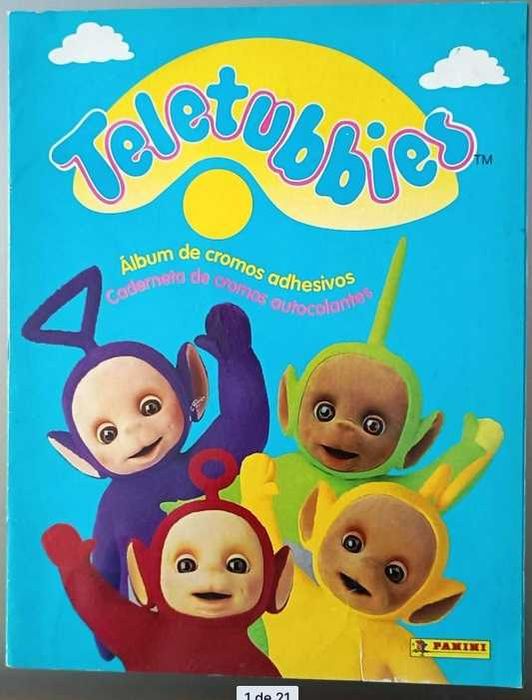caderneta teletubbies panini completa- oferta dos portes de envio