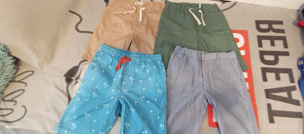 Spodenki chłopięce hm r 140
