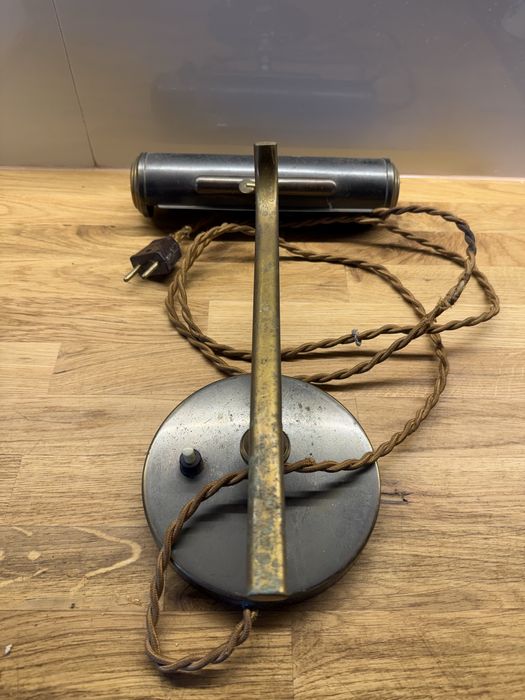 Stara lampa fortepianowa lampka