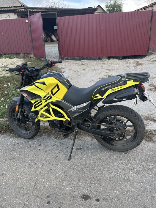мотоцикл теккен 250 + невеликий торг