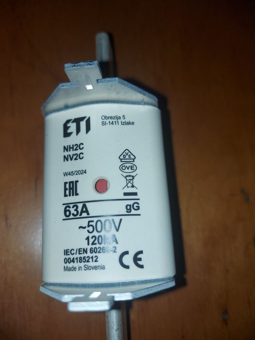 Wkładka wt2.  63a.  80a. nowa