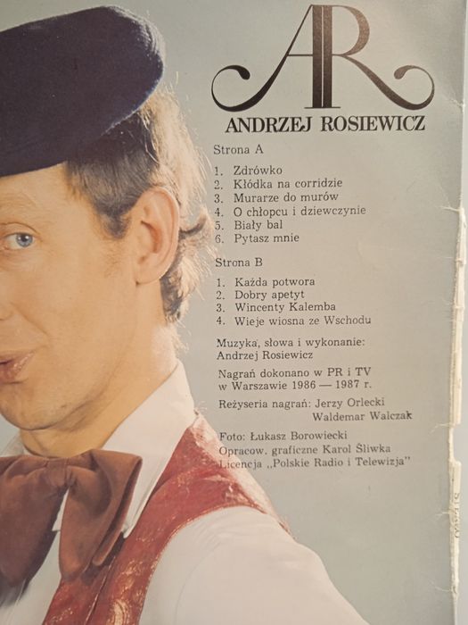 Andrzej Rosiewicz - Zdrówko winyl