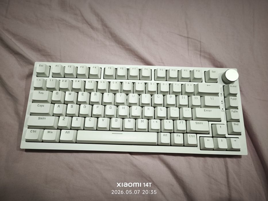 Ajazz ak820 x nacodex blue swith hot swap