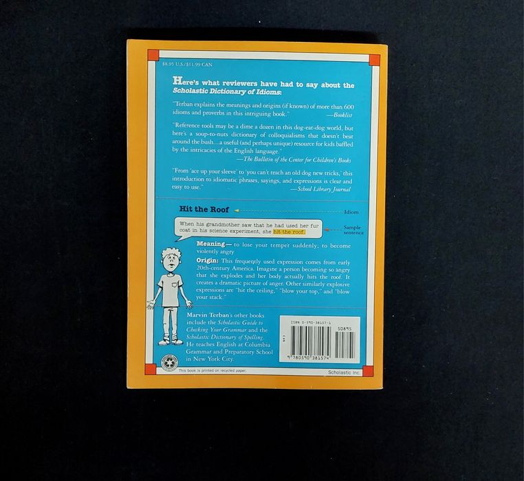 Dictionary of idioms.