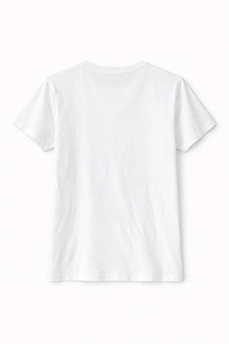 T-Shirt Levi’s® Branca com Logótipo Batwing Vermelho – M