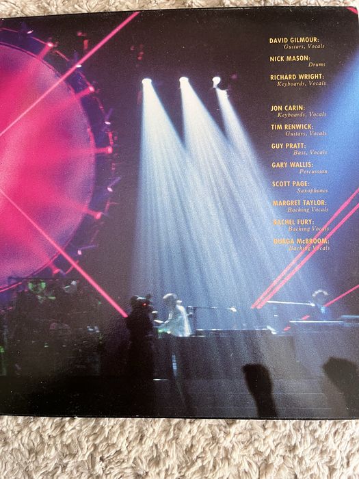 Album duplo Pink Floyd - Delicate Sound of Thunder
