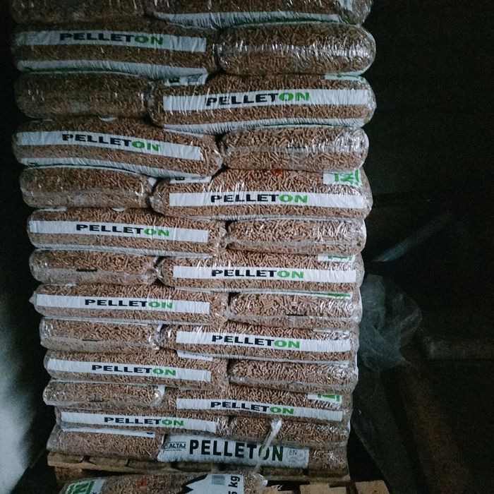 Pellet"PELLETON"do pieca, kocioł C.O.Certyfikat EN.A1.Transport Kielce