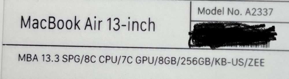 MacBook Air 13” M1 (A2337) – Idealny • Folia ekran • Gratis HUB USB-C!