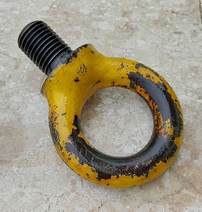 Antigo Olhal Náutico para Elevação de Alta Resistência. "RESTAURADO"