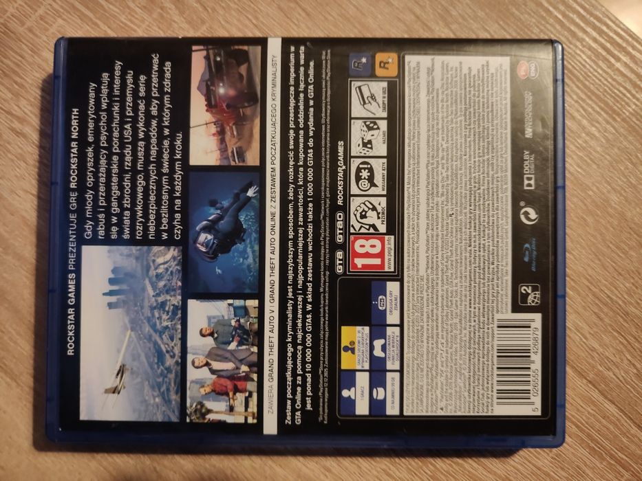 Gra GTA V  pl PS4