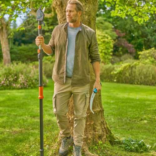 Пила садова з гачком Gardena CombiSystem StarCut 340 мм. (12083-20).