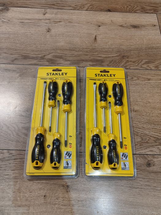 Stanley zestaw 4 wkrętaków CUSHION GRIP 2 PŁ + 2 PH STHT16169, nowe