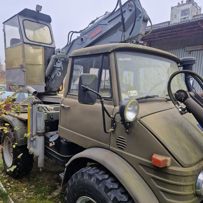 Sprzedam lub zamienię Unimog Koparka Tur Ładowacz