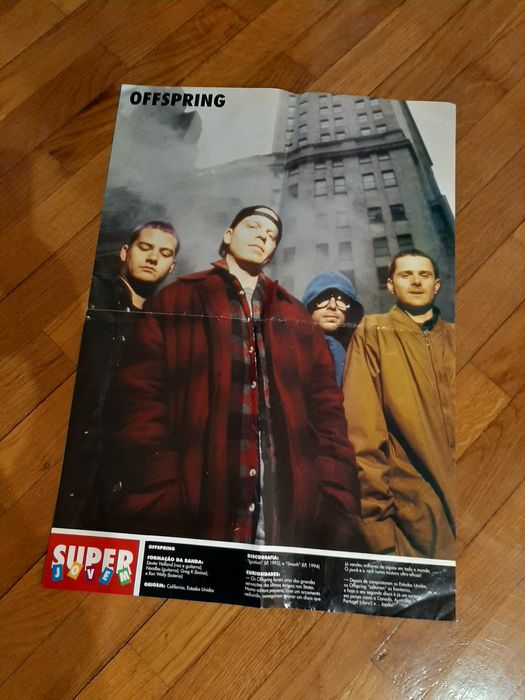 Poster David Charvet e Offspring